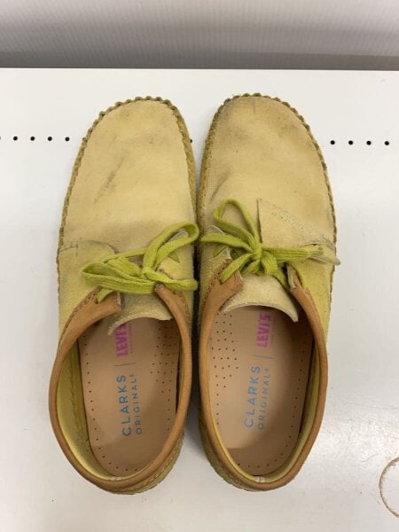 Clarks × Levi’s Vintage Clothing / WEAVER/シューズ/UK8/BEG/スウェード/26160321 Clarks(クラークス) / WEAVER/シューズ/UK8/BEG/スウェード/26160321