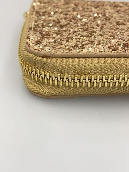 FURLA(フルラ) / グリッター/2つ折り財布/--/GLD/レディース// | 中古