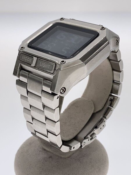 NIXON(ニクソン) / クォーツ腕時計/デジタル/ステンレス/SLV | 中古品 