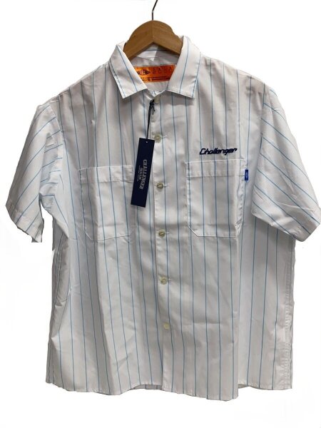 CHALLENGER(チャレンジャー) / STRIPE MECHANIC SHIRTS/半袖シャツ/S 