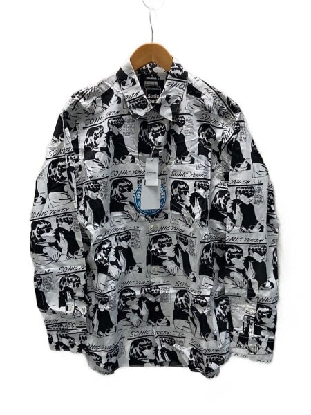 HYSTERIC GLAMOUR(ヒステリックグラマー) / 長袖シャツ/L/コットン/WHT