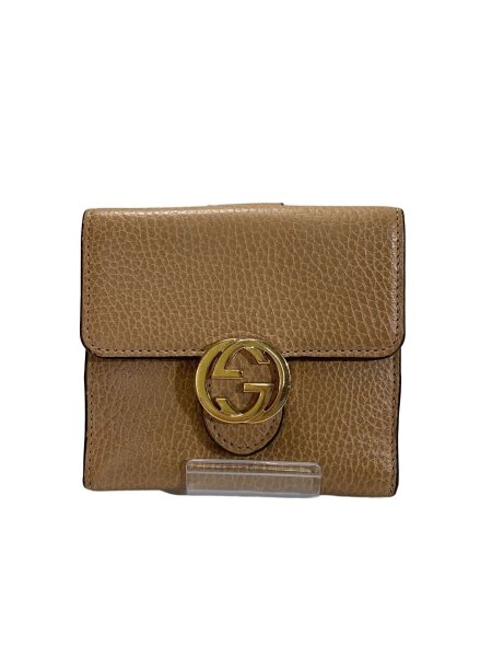 GUCCI(グッチ) / 2つ折り財布_インターロッキングG/--/CML/レディース 