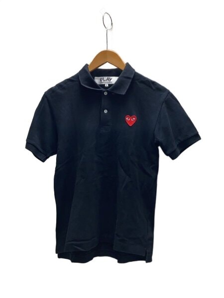 COMME des GARCONS(コムデギャルソン) / ポロシャツ/M/コットン/BLK/AZ