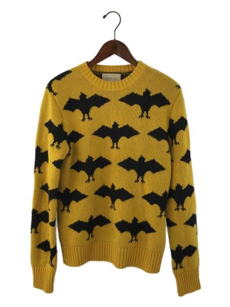 GUCCI(グッチ) / 2017AW/Bat Jacquard Knit/バット柄/ジャガード/毛 