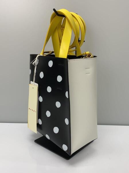 マルニ ミュゼオ ショルダーバッグ 2wayバッグ 水玉 レザー マルニ ミュゼオ ショルダーバッグ 2wayバッグ 水玉 レザー MARNI