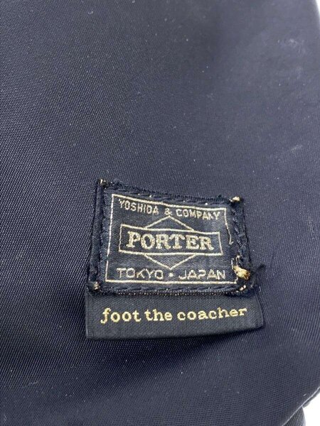 PORTER(ポーター) / ×foot the coacher/ヘルメットバッグ/--/BLK/無地 