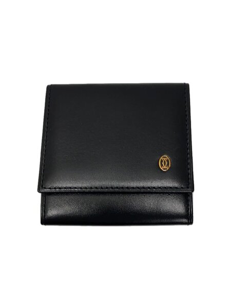 Cartier(カルティエ) / コインケース/レザー/BLK/メンズ | 中古品の 