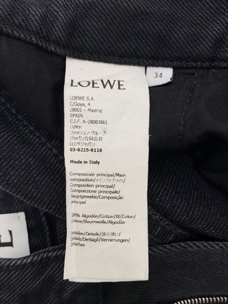 LOEWE(ロエベ) / ボトム/34/コットン/BLK/S359Y11XBV | 古着の販売