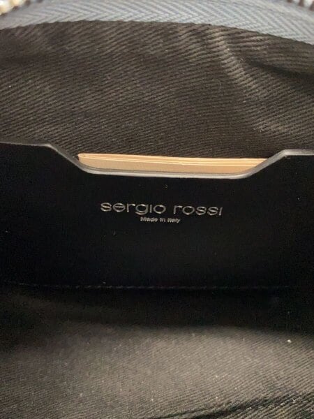 sergio rossi(セルジオロッシ) / ハンドバッグ/コットン/BLU | 中古品