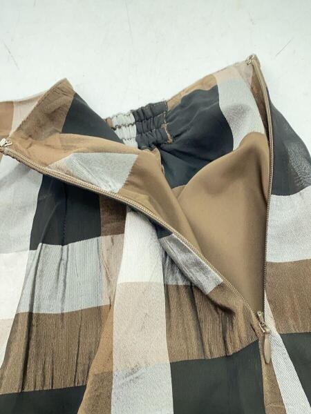 TODAYFUL(トゥデイフル) / Chambray Check Skirt/スカート/36/--/BRW  