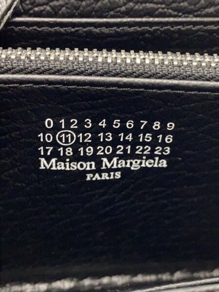 Maison Margiela(メゾンマルジェラ) / 長財布/レザー/BLK/無地/メンズ