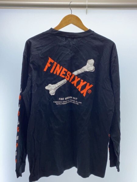 FINESIXXX(ファインシックス) / 長袖Tシャツ/XL/コットン/BLK | 古着の 