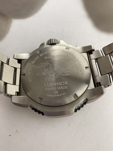 LUMINOX(ルミノックス) / クォーツ腕時計/アナログ/ステンレス/BLK/SLV 