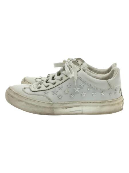 JIMMY CHOO(ジミーチュウ) / スタッズスニーカー/星/スター/ラバー/白 