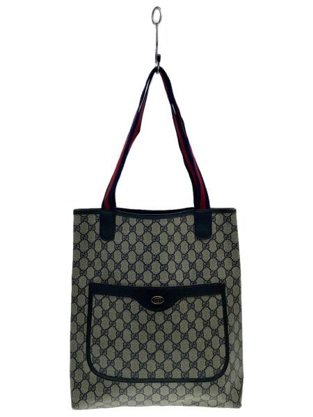 GUCCI(グッチ) / オールドグッチ/GGスプリーム/トートバッグ/レザー 