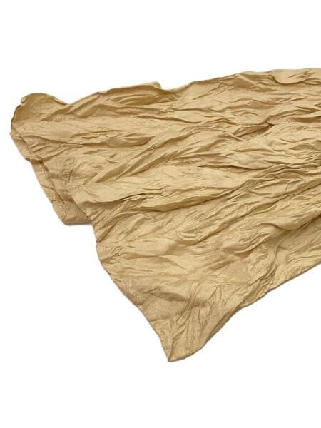 ISSEY MIYAKE / 長袖カットソー/L/ポリエステル/BEG/IM43-FJ901 ISSEY MIYAKE(イッセイミヤケ) / プリーツ/ハイネック/長袖カットソー