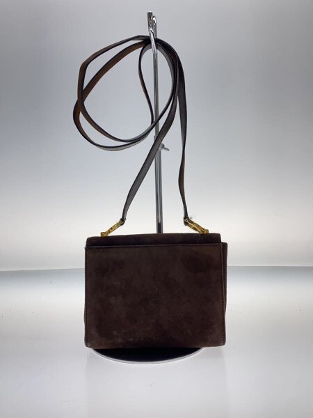 【美品】Salvatore Ferragamo スウェード　ショルダーバッグ FERRAGAMO（フェラガモ） サルヴァトーレ SALVATORE FERRAGAMO ワン バッグ