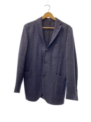 未使用タグ付き　BOGLIOLI テーラードジャケット　サックスブルー　44 中古・古着通販】BOGLIOLI (ボリオリ) テーラードジャケット ネイビー