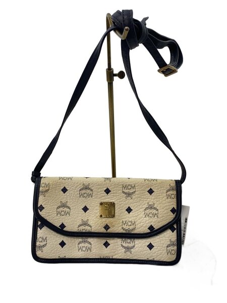 ブランド別 MCM エムシーエム ショルダーバッグ レザー ヴィセトス柄