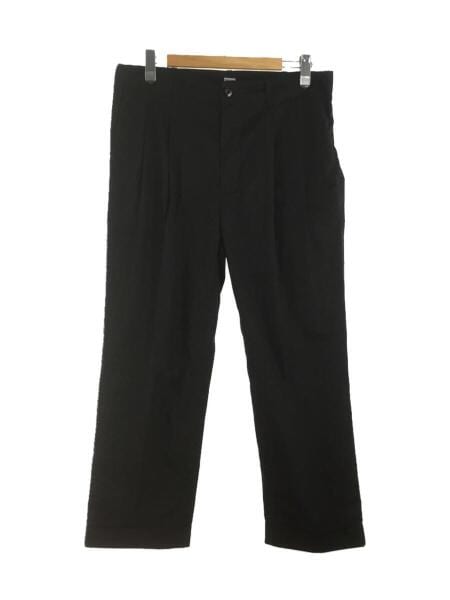 SEQUEL(シークエル) ⁄ TYPE-C TWO TUCK PANTS⁄21SS⁄XL⁄コットン⁄BLK