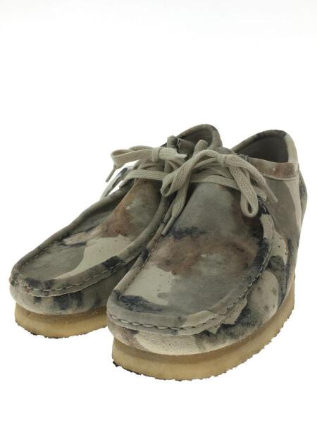 Clarks(クラークス) / Wallabee/オフホワイトカモ/チャッカブーツ/26.5 