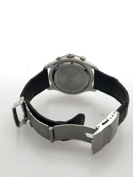 SEIKO(セイコー) / ×ANA/クロノグラフ/クォーツ腕時計/レザー/BLK/BLK 