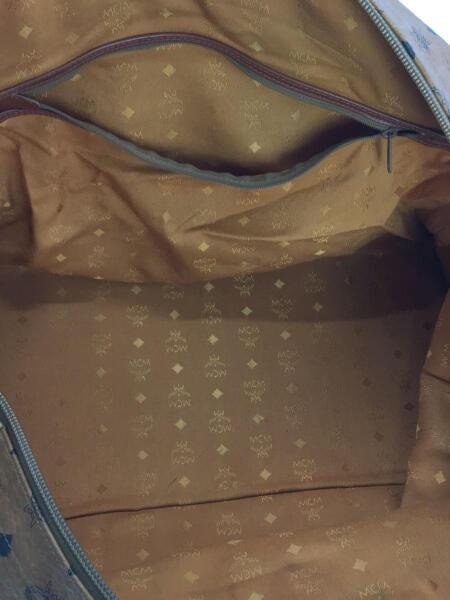 MCM(エムシーエム) / ボストンバッグ/レザー/BRW/※ショルダーベルト欠