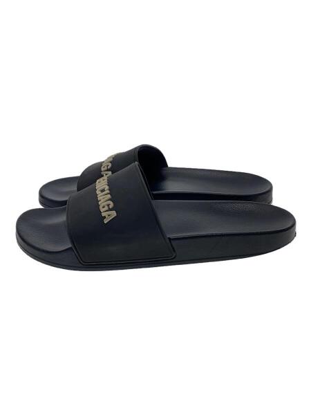 BALENCIAGA(バレンシアガ) / プールサンダル/29cm/BLK/使用感あり 