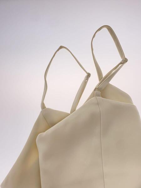 anuans レイヤードアシメフレアキャミワンピース ベージュ