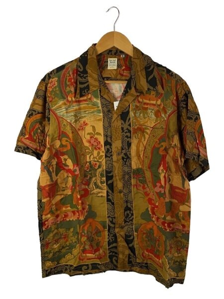 新品】AERON ALOHA レザーカラー Vネック トップス SUN SURF 