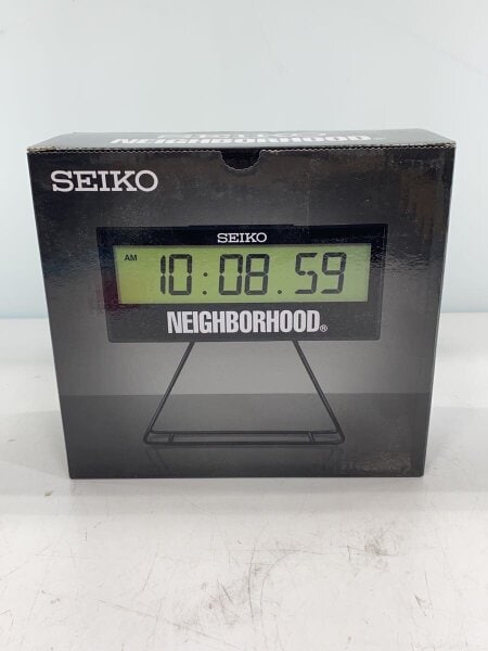 SEIKO(セイコー) / 23AW/MINI SPORTS TIMER CLOCK/置時計/デジタル/BLK 