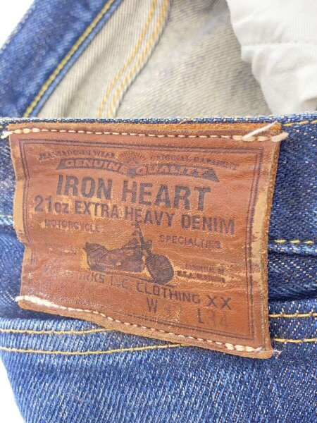 IRON HEART(アイアンハート) / ストレートパンツ/32/コットン/IDG/634s