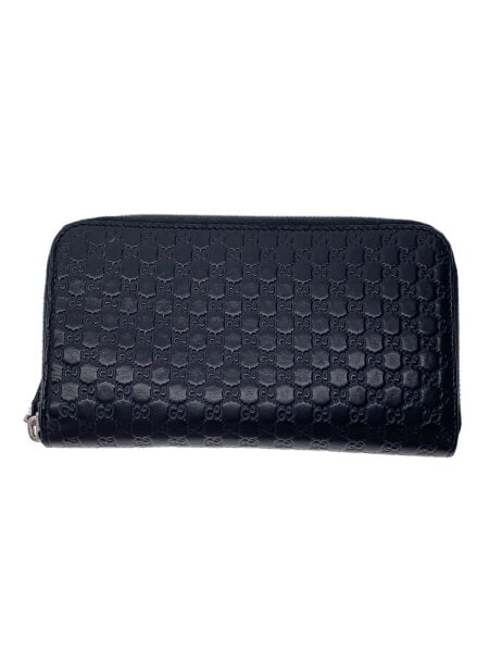 GUCCI(グッチ) / 長財布/レザー/BLK/無地/メンズ/544473・203887