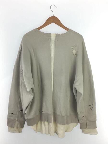 ssstein(stein)(シュタイン) / OVERSIZED LAYERED SWEAT/M/コットン