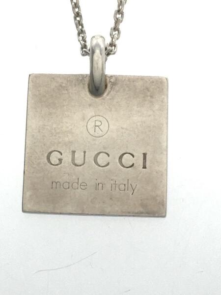 GUCCI(グッチ) / プレートネックレス/SV950/メンズ/1561 | 中古品の