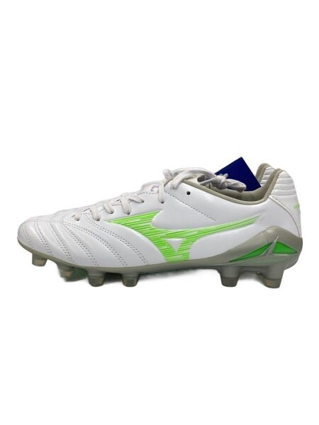 26.5cm MIZUNO α JAPAN ブルー×ゴールド サッカー スパイク K107295955