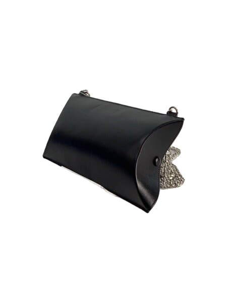 MM6 / ショルダーバッグ/牛革/BLK/無地/SB6WG0005 MM6(エムエムシックス) / ショルダーバッグ/牛革/BLK/無地/SB6WG0005