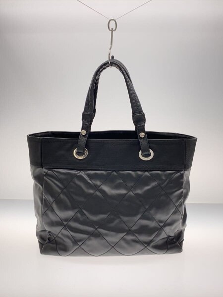 CHANEL(シャネル) / トートMM_パリビアリッツ_キャンバス_BLK 