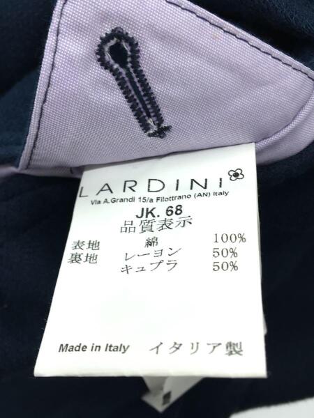 LARDINI(ラルディーニ) / テーラードジャケット/46/コットン/NVY/無地 