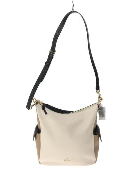 COACH(コーチ) / ペニー ショルダー バッグ カラーブロック/レザー/BEG 
