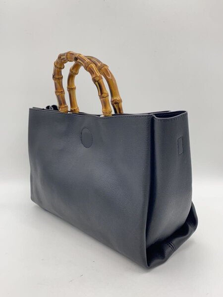 PECHINCHAR(ペシンシャ) / ハンドバッグ/レザー/BLK/無地 | 中古品の 