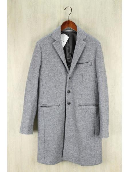 Global Work グローバルワーク Gwn9 チェスターコート M ポリエステル Gry 無地 ウール 中古 古着 ロング セカンドストリート 衣類 家具 家電等の買取と販売ならセカンドストリート お問い合わせ番号