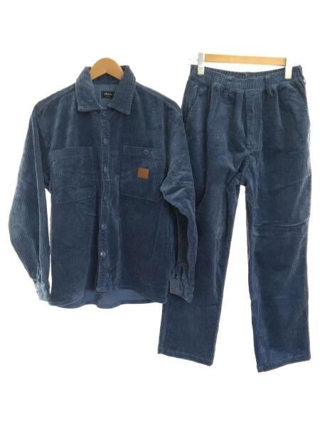 loose silhouette nylon shirt set up / charcoal（ルーズシルエット