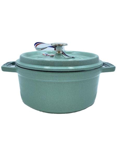 Staub(ストウブ) / 鍋/GRN/ココットロンド 18CM | 中古品の販売・通販 