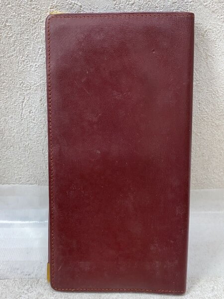 Cartier(カルティエ) / 長財布/レザー/BRD/無地/レディース | 中古品の 