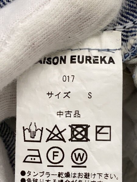 MAISON EUREKA(メゾンエウレカ) / ワイドパンツ/S/デニム/IDG/無地/017