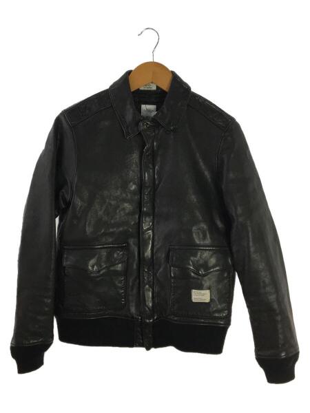 BEDWIN & THE HEARTBREAKERS / レザージャケット・ブルゾン/--/ウール/BLU BEDWIN & THE HEARTBREAKERS◇レザージャケット・ブルゾン/--/ウール