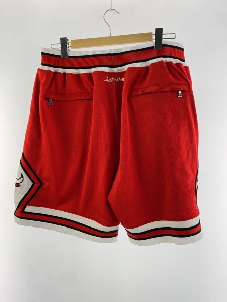 JUST DON × mitchell&ness / ショートパンツ/XL/コットン/RED JUST DON(ジャストドン) / ショートパンツ/XL/コットン/RED | 古着の