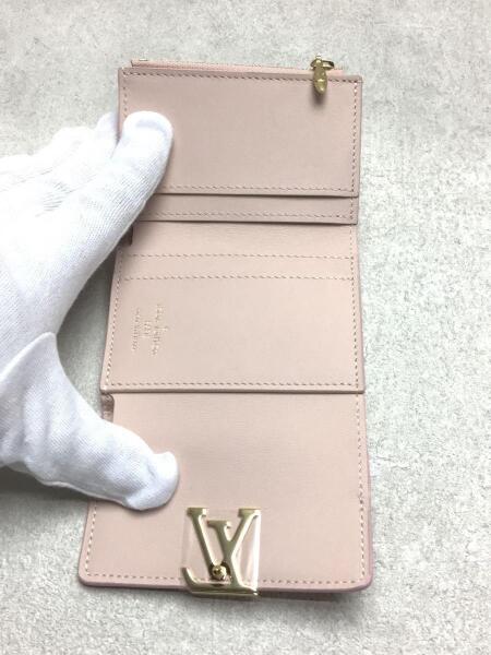 LOUIS VUITTON / ポルト・フォイユ・カプシーヌ・コンパクト_パルナセア/牛革/PNK/レディース/M62156 LOUIS VUITTON(ルイヴィトン) / ポルト・フォイユ・カプシーヌ