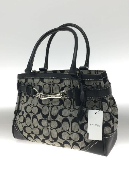 COACH(コーチ) / ハンドバッグ/キャンバス/BLK/H0671/08K06 | 中古品の 